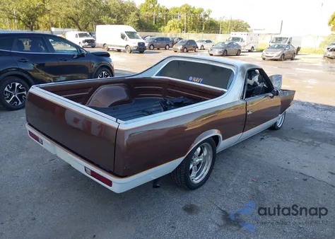 1981 Chevrolet El Camino из США, поврежденный, VIN 1GCCW80H1BR473940